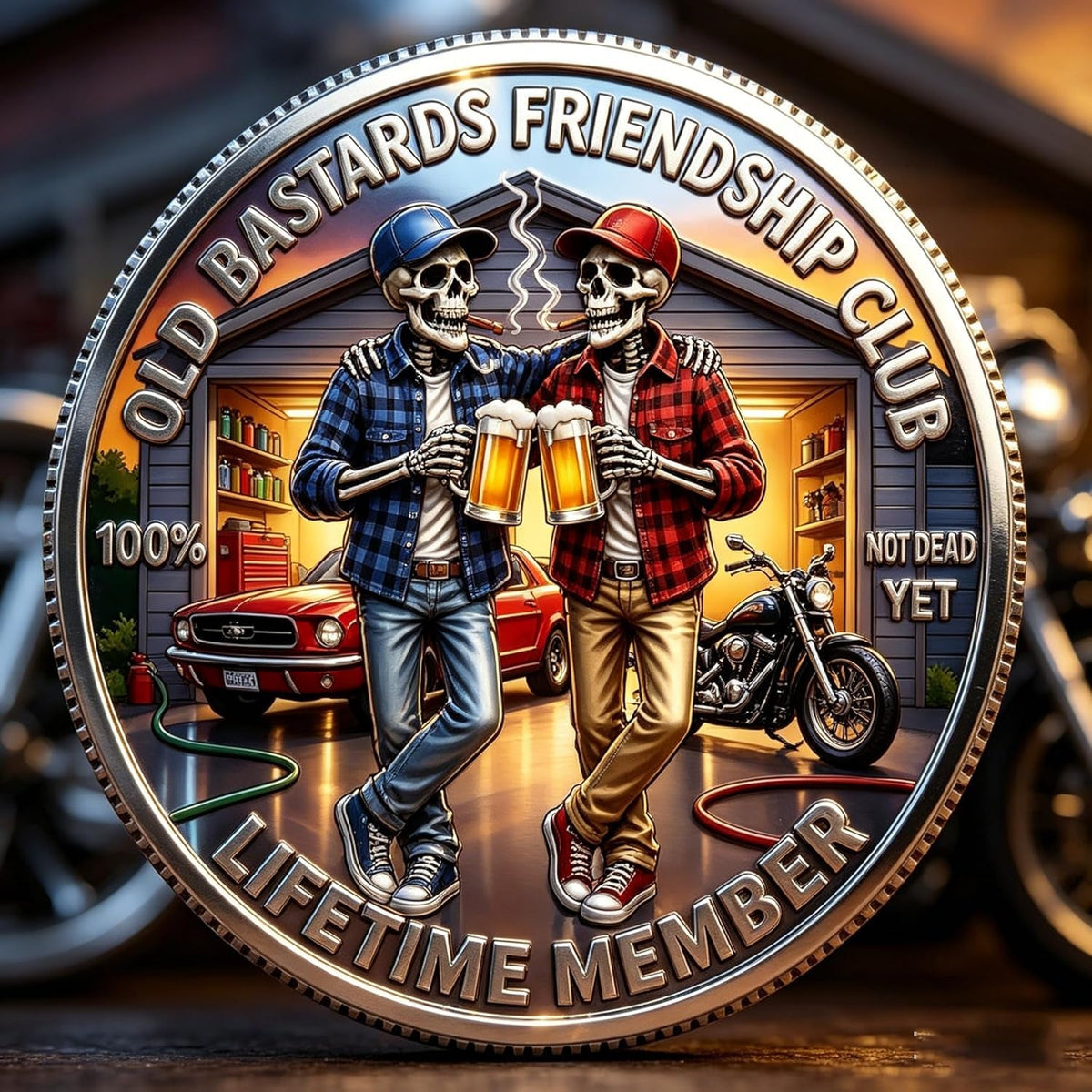 Old Friends Forever Club Coin